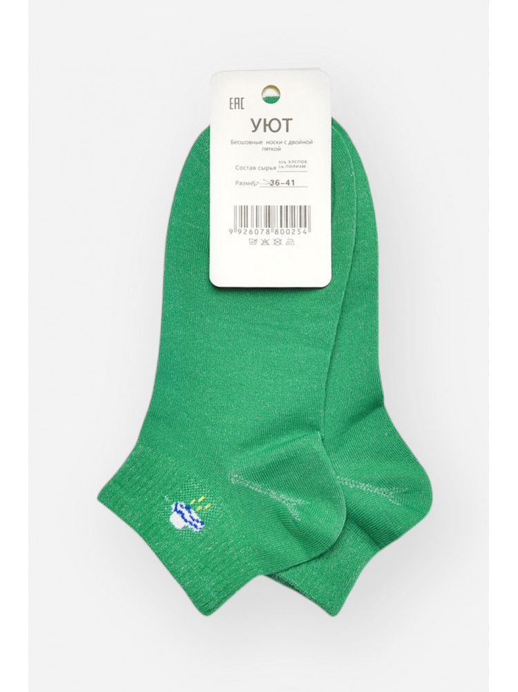 Шкарпетки жіночі демісезонні зеленого кольору YH22-06 209801C
