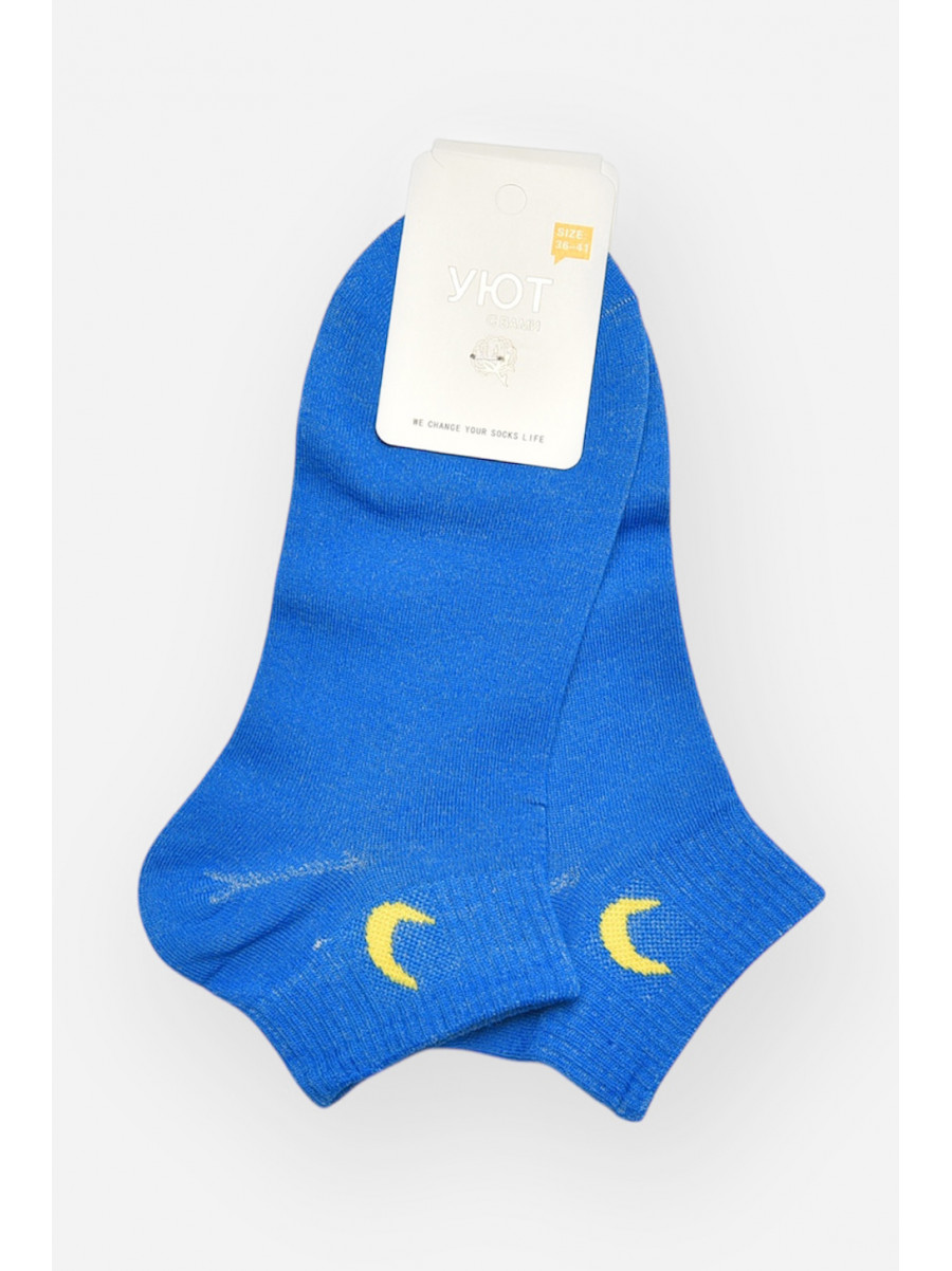 Шкарпетки жіночі демісезонні блакитного кольору YH22-06 209802C