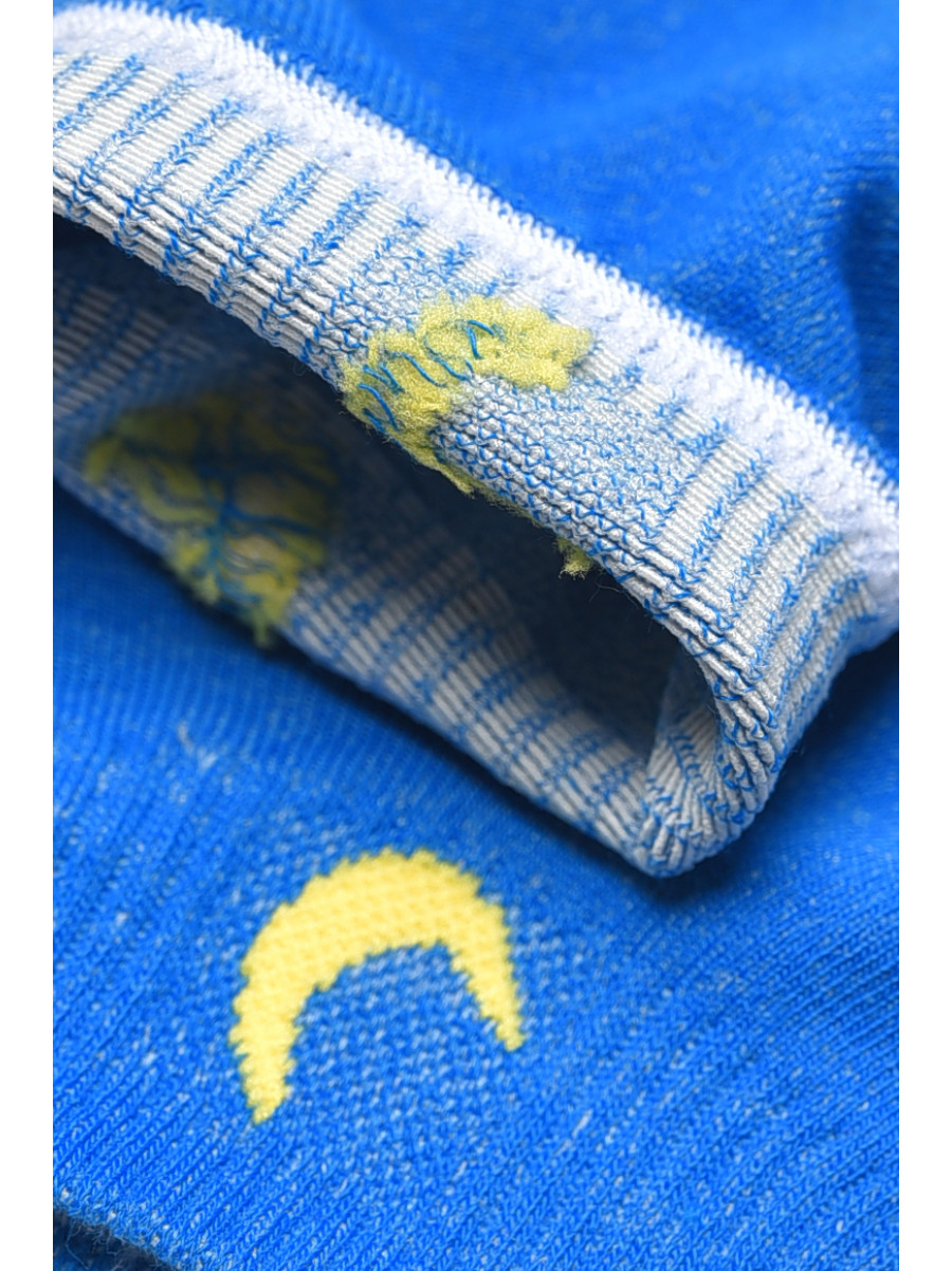 Шкарпетки жіночі демісезонні блакитного кольору YH22-06 209802C