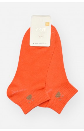 Шкарпетки жіночі демісезонні помаранчевого кольору YH22-06 209803C Шкарпетки жіночі демісезонні помаранчевого кольору YH22-06 209803C
