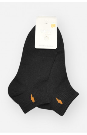 Шкарпетки жіночі демісезонні чорного кольору YH22-06 209804C
