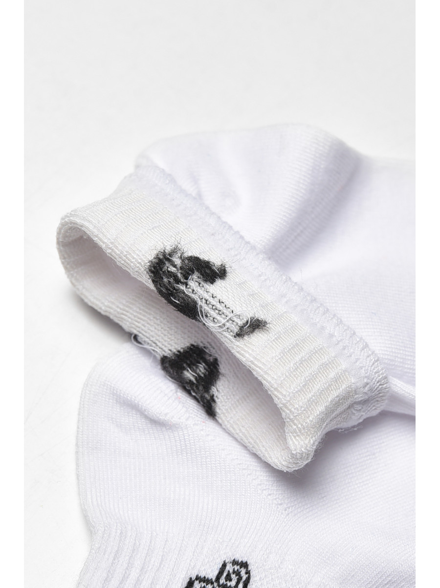Шкарпетки жіночі демісезонні білого кольору YH22-06 209805C