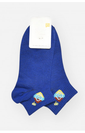 Шкарпетки жіночі демісезонні синього кольору YH22-12 209807C Шкарпетки жіночі демісезонні синього кольору YH22-12 209807C