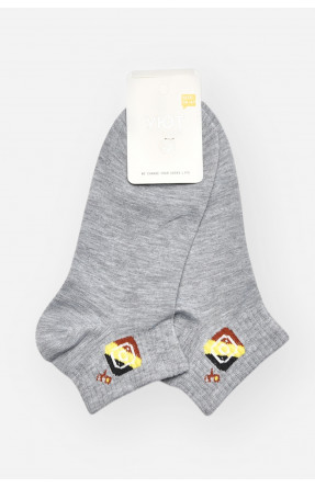 Шкарпетки жіночі демісезонні сірого кольору YH22-12 209811C Шкарпетки жіночі демісезонні сірого кольору YH22-12 209811C