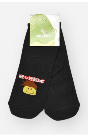 Носки детские демисезонные черного цвета L337 209820C Носки детские демисезонные черного цвета L337 209820C
