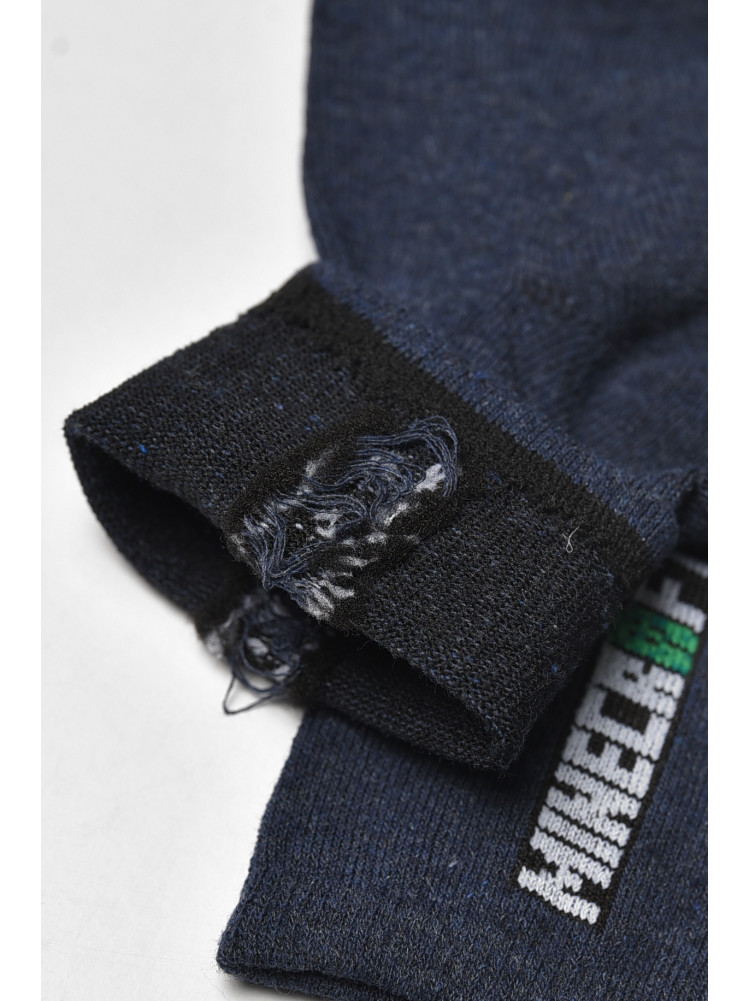 Шкарпетки дитячі демісезонні темно-синього кольору L339 209827C