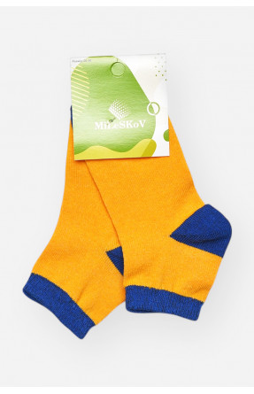 Шкарпетки дитячі демісезонні гірчичного кольору L302 209828C