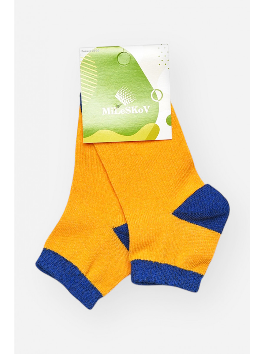 Шкарпетки дитячі демісезонні гірчичного кольору L302 209828C