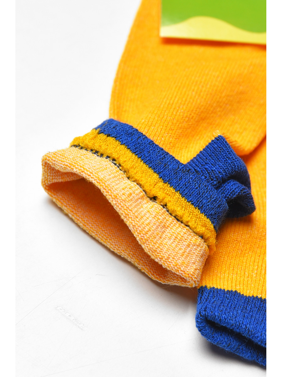 Шкарпетки дитячі демісезонні гірчичного кольору L302 209828C