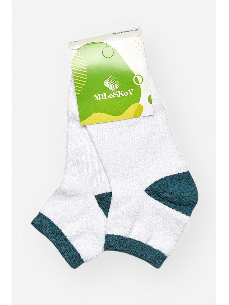 Носки детские демисезонные белого цвета L302 209830C