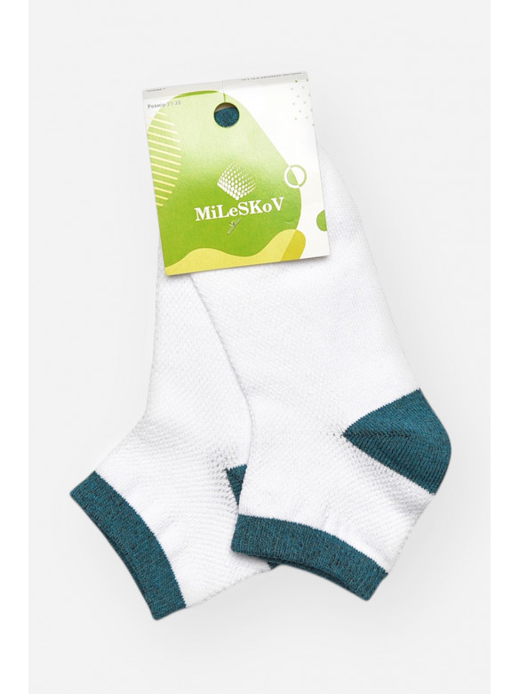 Носки детские демисезонные белого цвета L302 209831C