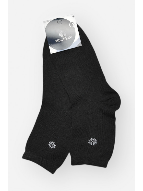 Носки мужские демисезонные черного цвета L191 209837C