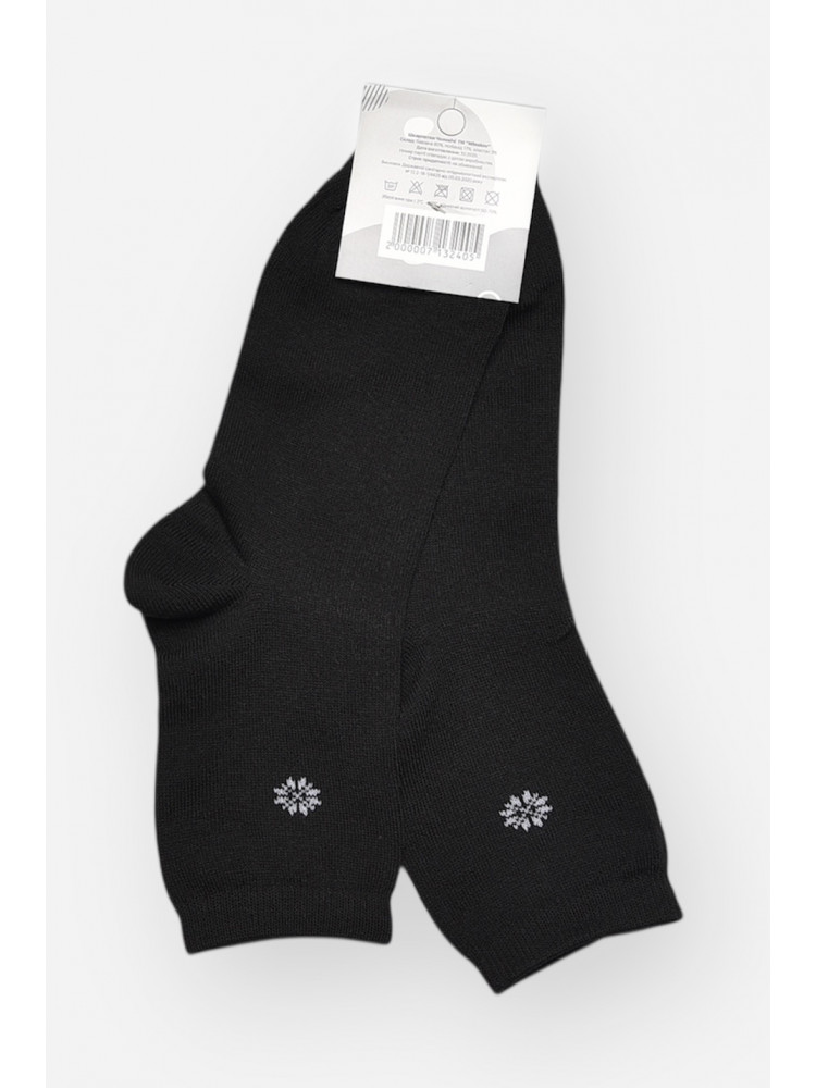 Носки мужские демисезонные черного цвета L191 209837C