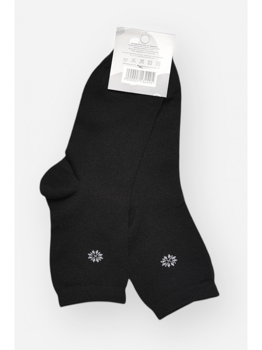 Носки мужские демисезонные черного цвета L191 209837C