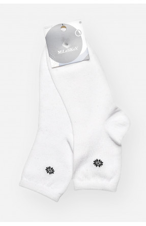 Носки мужские демисезонные белого цвета L191 209840C