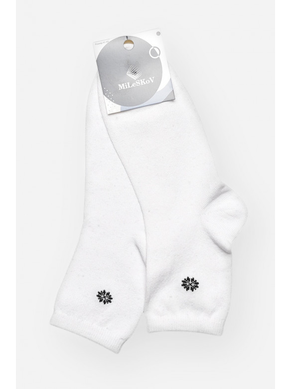 Носки мужские демисезонные белого цвета L191 209840C