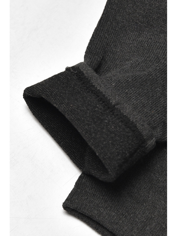 Носки мужские демисезонные тёмно-серого цвета L101 209841C