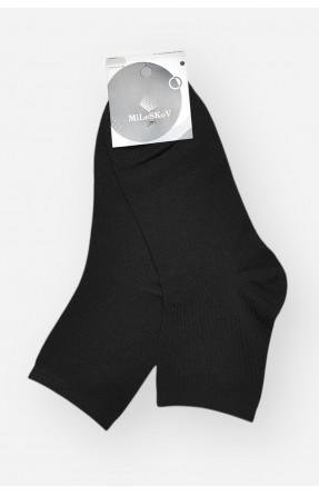 Носки мужские демисезонные черного цвета L101 209842C Носки мужские демисезонные черного цвета L101 209842C