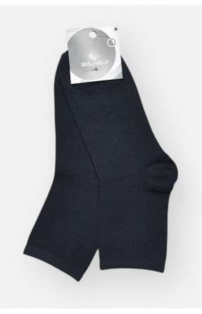 Носки мужские демисезонные тёмно-синего цвета L101 209843C Носки мужские демисезонные тёмно-синего цвета L101 209843C