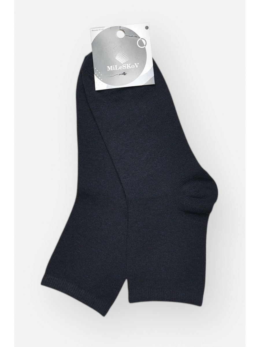 Носки мужские демисезонные тёмно-синего цвета L101 209843C