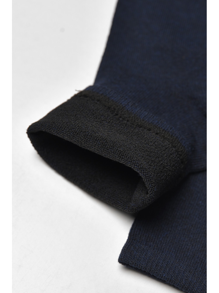 Носки мужские демисезонные тёмно-синего цвета L101 209843C