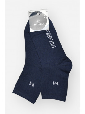 Носки мужские демисезонные синего цвета L181 209846C