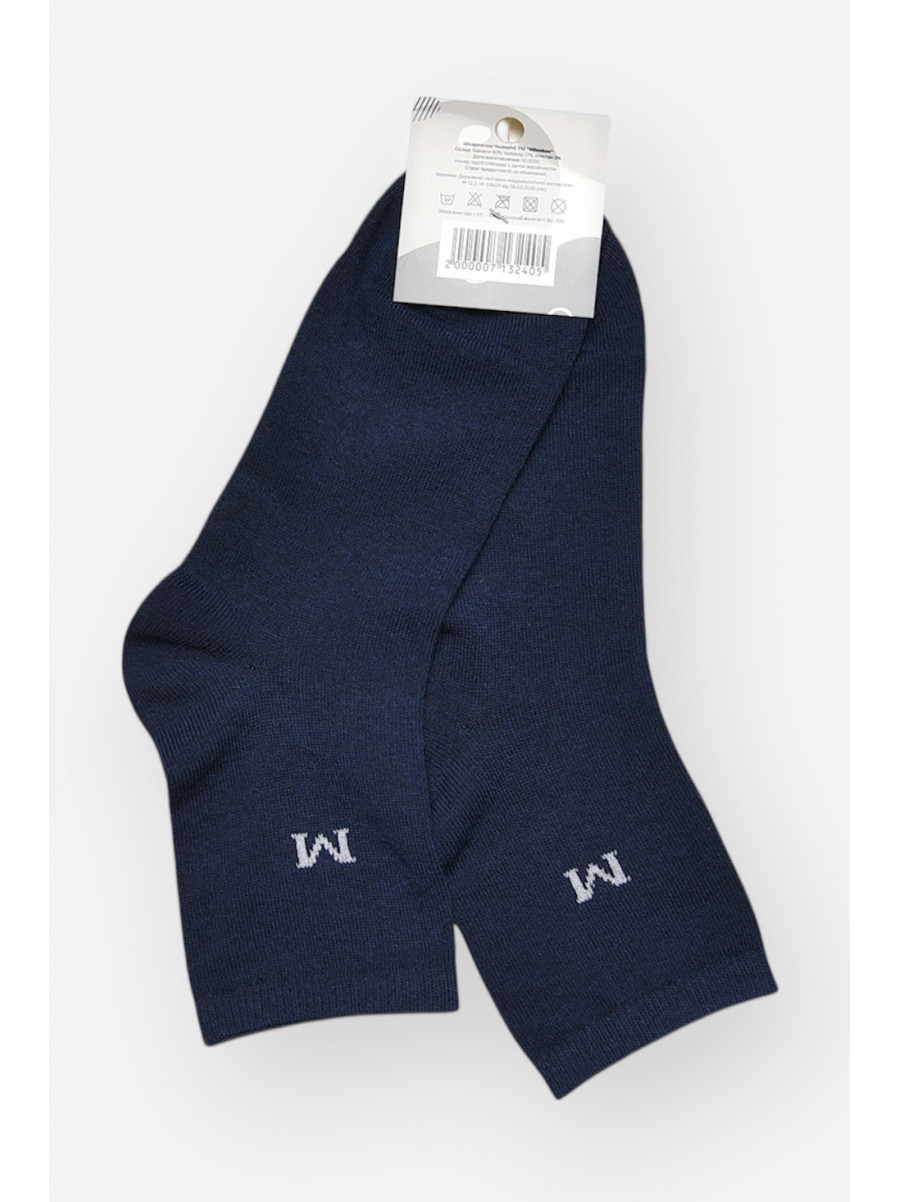 Носки мужские демисезонные синего цвета L181 209846C