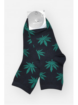 Шкарпетки чоловічі демісезонні темно-синього кольору L167 209851C