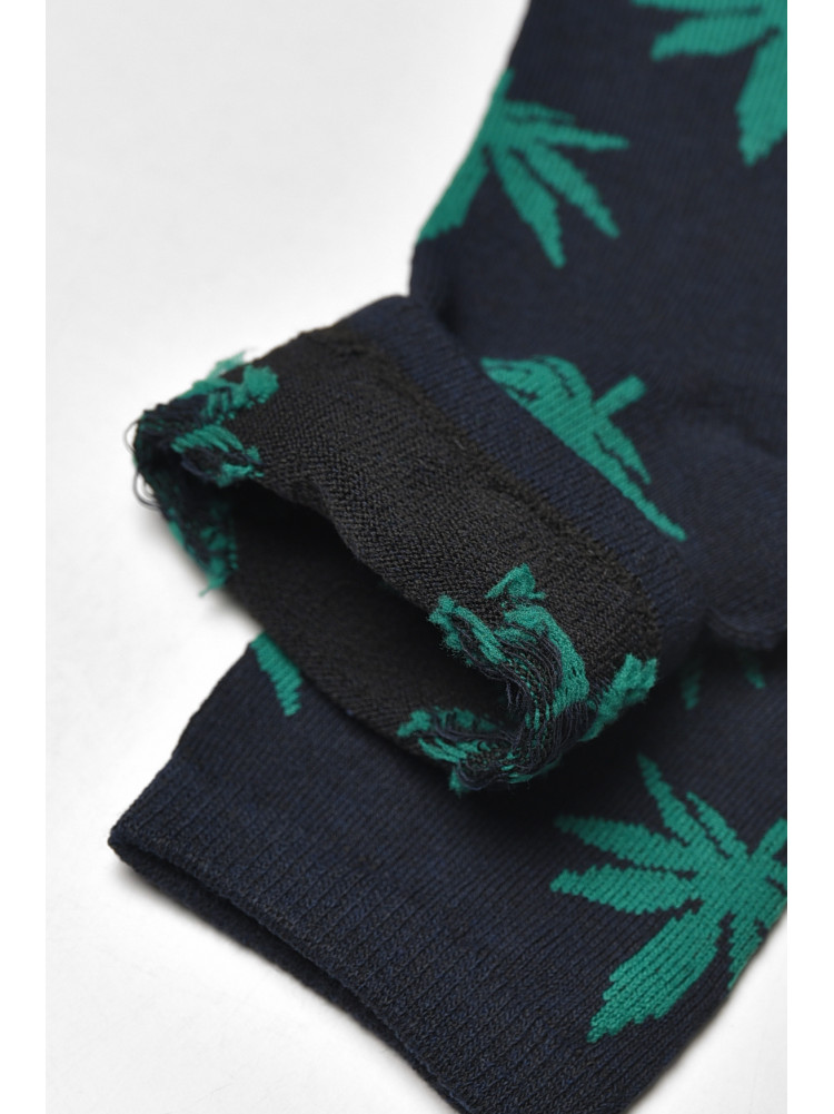 Носки мужские демисезонные тёмно-синего цвета L167 209851C