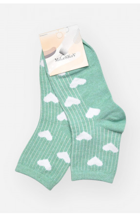 Носки женские демисезонные мятного цвета L188 209853C