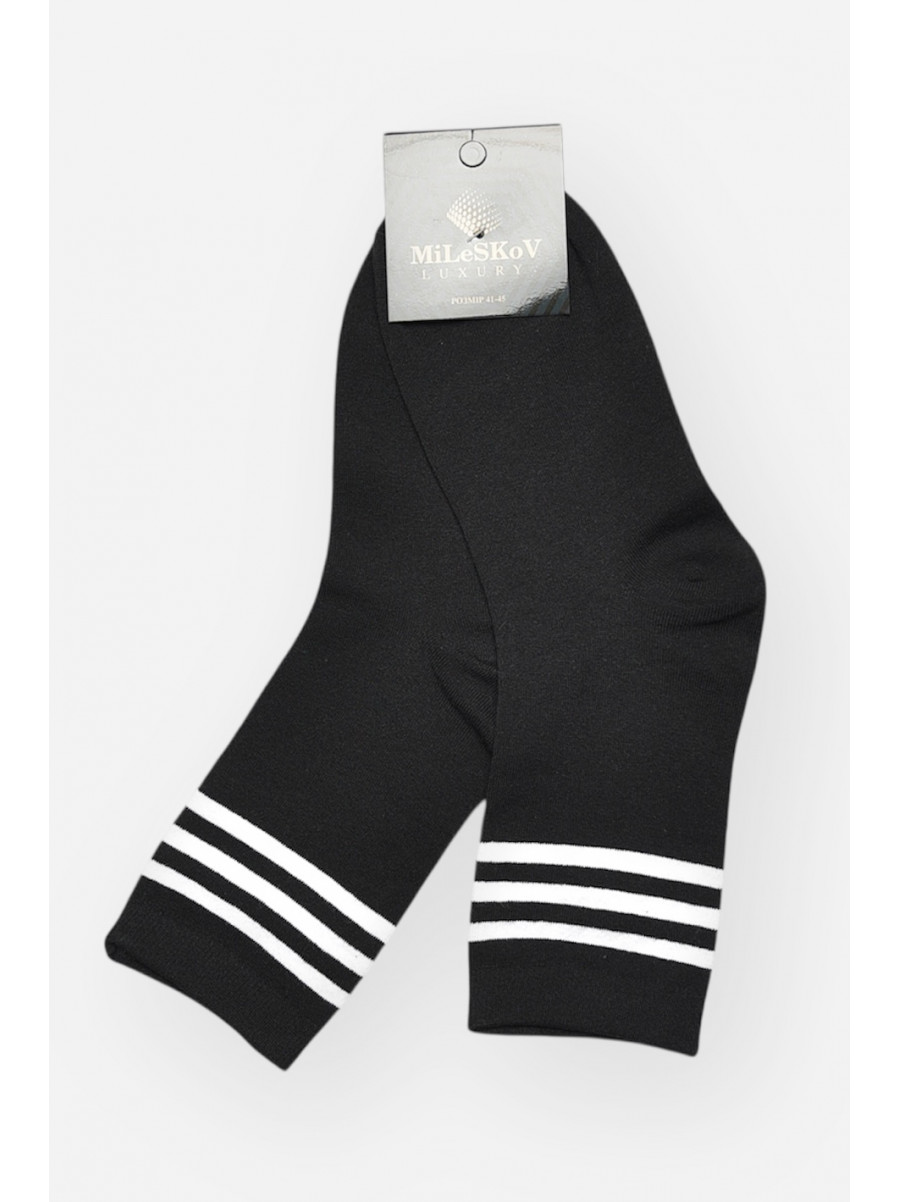 Носки мужские демисезонные черного цвета 1805 209856C