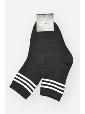 Шкарпетки чоловічі демісезонні темно-сірого кольору 1805 209857C