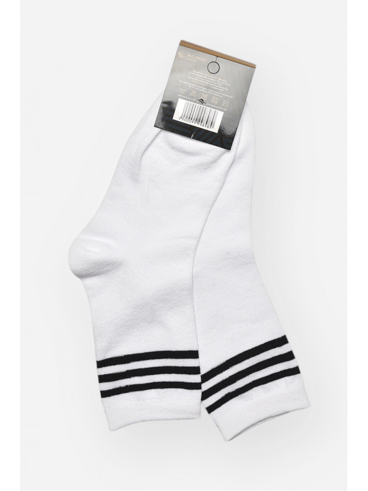 Носки мужские демисезонные белого цвета 1805 209858C