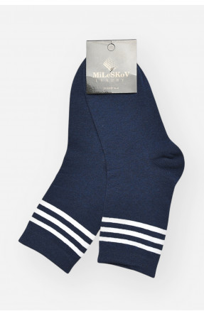 Шкарпетки жіночі демісезонні темно-синього кольору 1806-2 209859C Шкарпетки жіночі демісезонні темно-синього кольору 1806-2 209859C