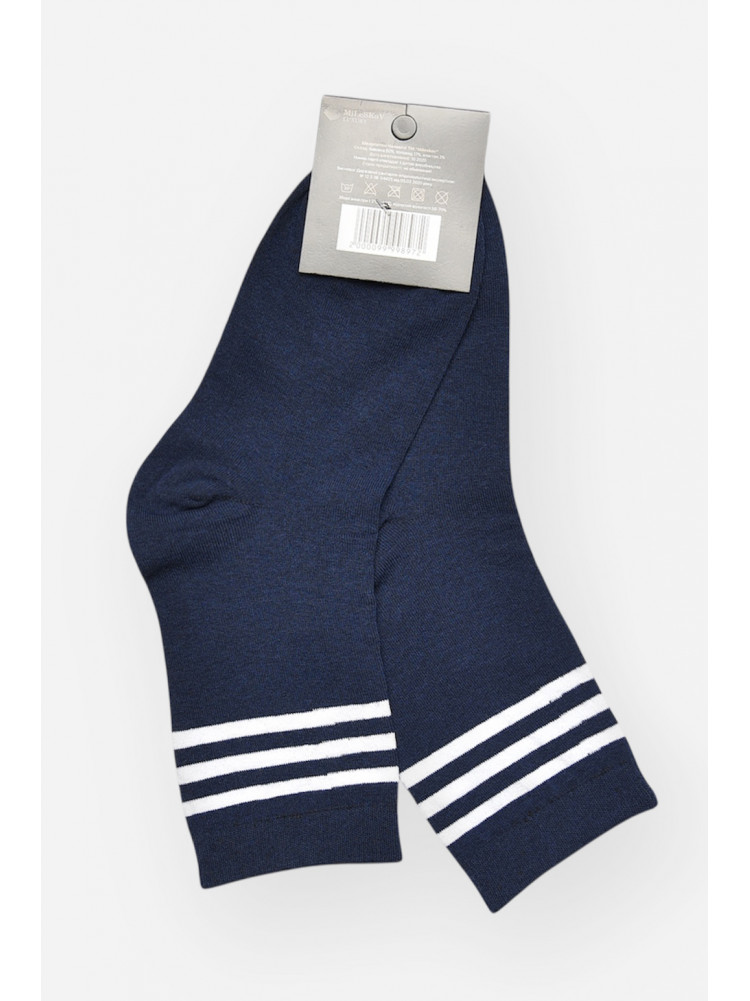 Шкарпетки жіночі демісезонні темно-синього кольору 1806-2 209859C