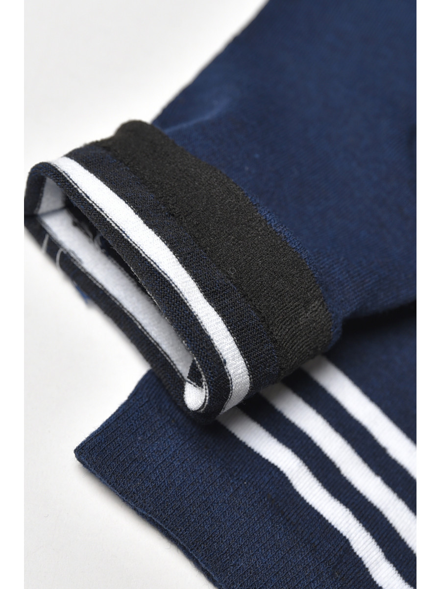 Шкарпетки жіночі демісезонні темно-синього кольору 1806-2 209859C