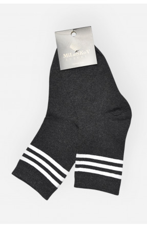 Шкарпетки жіночі демісезонні темно-сірого кольору 1806-2 209860C Шкарпетки жіночі демісезонні темно-сірого кольору 1806-2 209860C