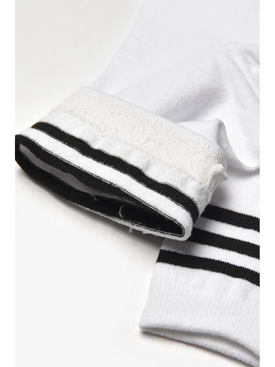 Носки женские демисезонные белого цвета 1806-2 209861C