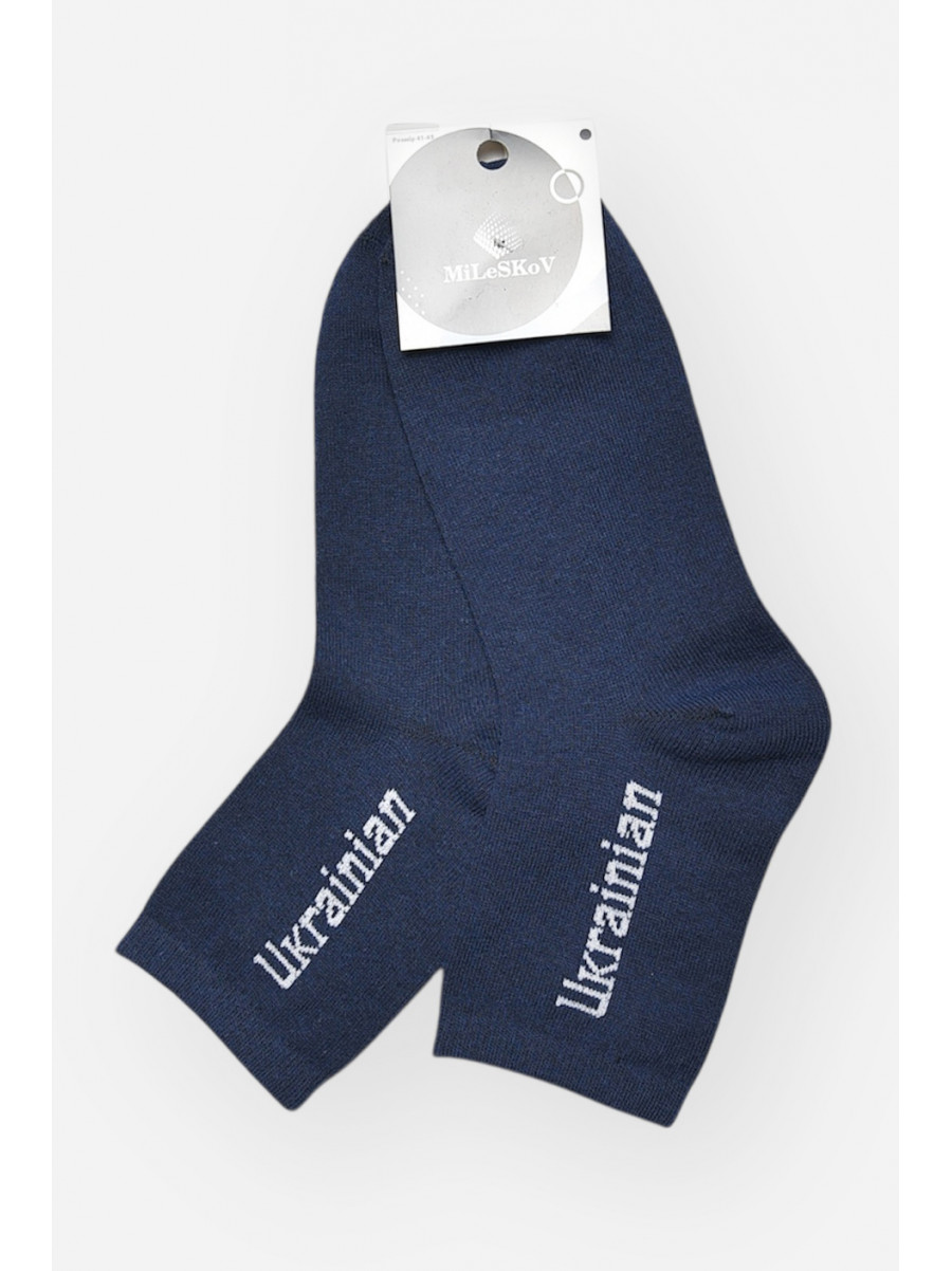Носки мужские демисезонные синего цвета L189 209863C