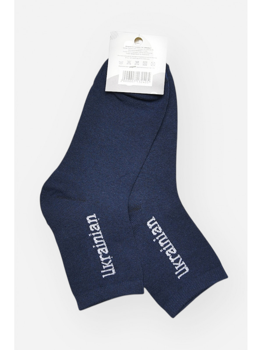 Носки мужские демисезонные синего цвета L189 209863C