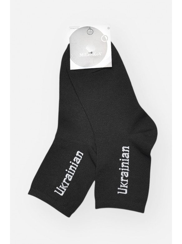 Носки мужские демисезонные черного цвета L189 209865C