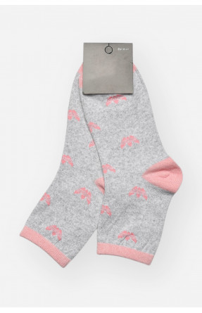 Шкарпетки жіночі демісезонні сірого кольору L104К 209867C Шкарпетки жіночі демісезонні сірого кольору L104К 209867C