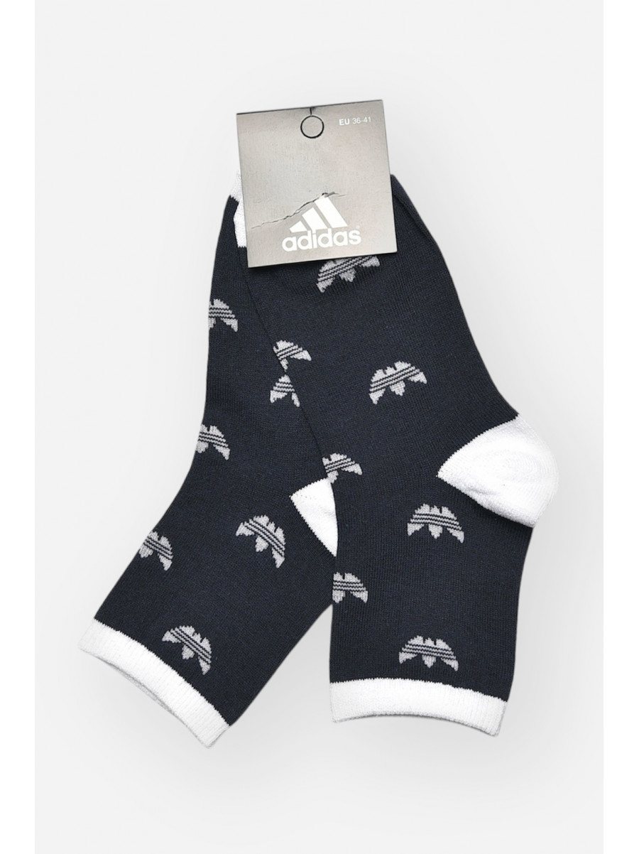 Шкарпетки жіночі демісезонні темно-синього кольору L104K 209868C