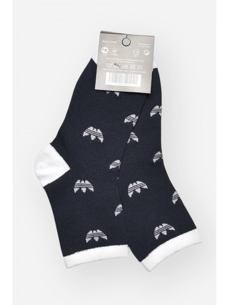 Шкарпетки жіночі демісезонні темно-синього кольору L104K 209868C