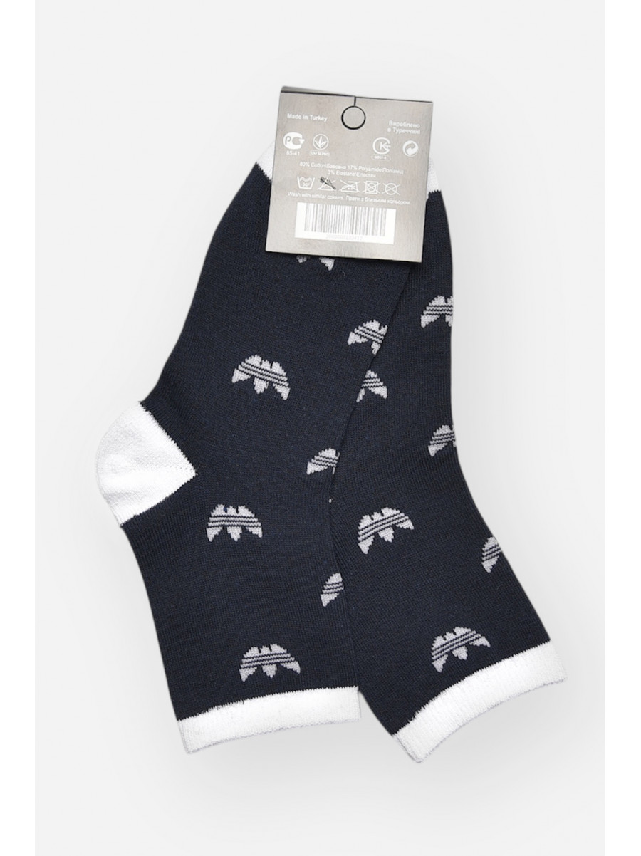 Шкарпетки жіночі демісезонні темно-синього кольору L104K 209868C