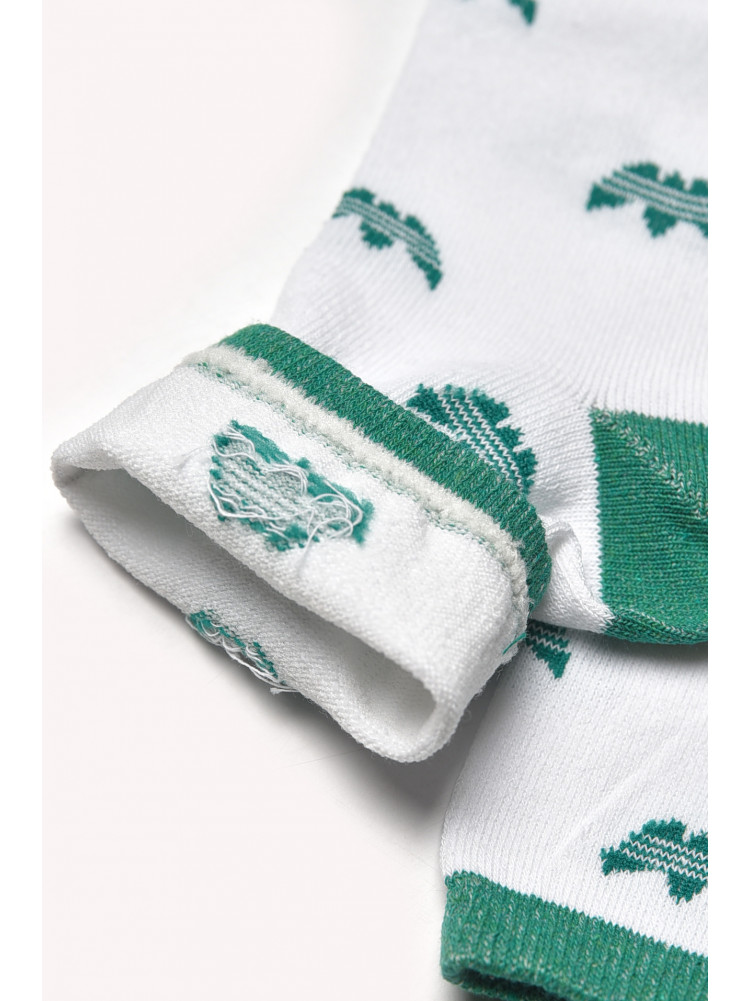 Носки женские демисезонные белого цвета L104K 209869C