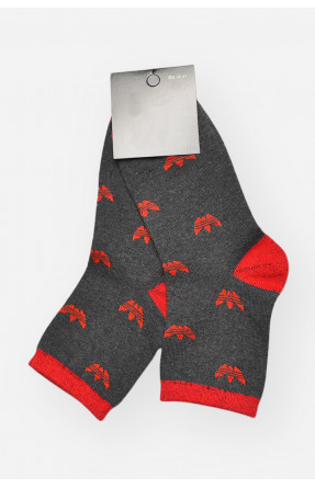 Шкарпетки жіночі демісезонні темно-сірого кольору L104K 209870C Шкарпетки жіночі демісезонні темно-сірого кольору L104K 209870C