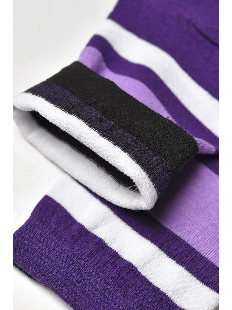 Носки женские демисезонные фиолетового цвета L-810 209871C