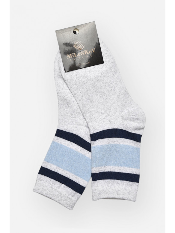 Носки женские демисезонные серого цвета L-810 209872C