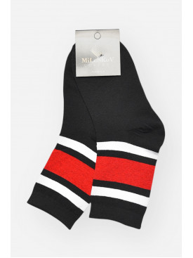 Носки женские демисезонные черного цвета L-810 209873C